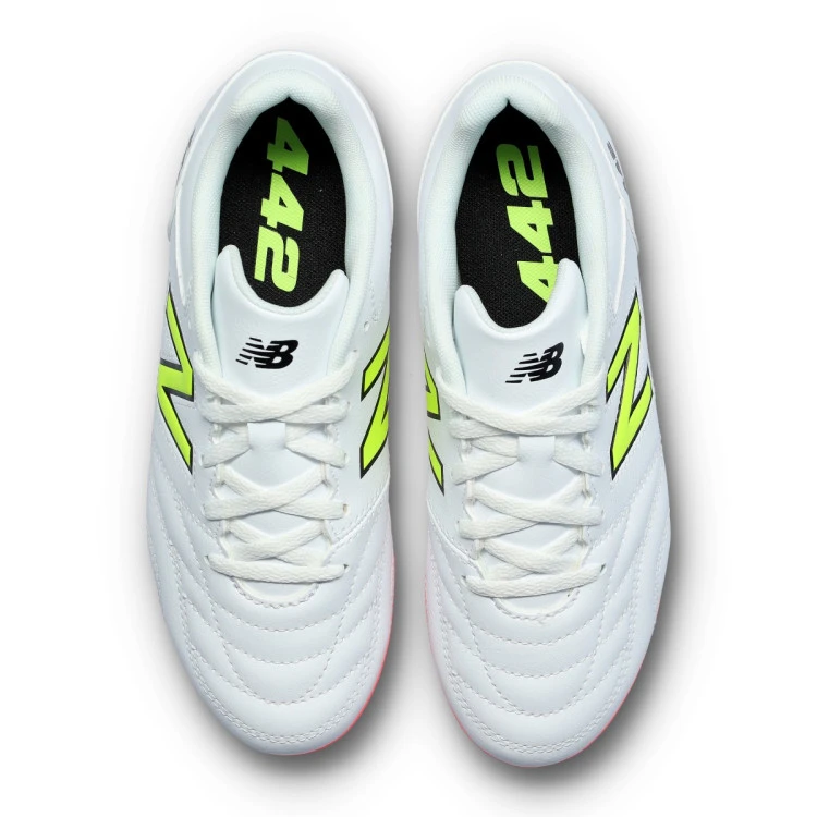 bota-new-balance-442-academy-fg-v2-nino-blanco-5