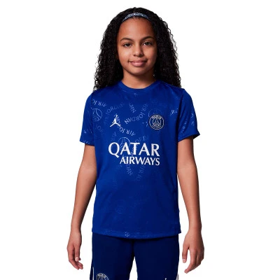 Kids PSG 2024-2025 Pre-Match T-Shirt