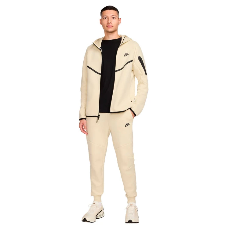 chaqueta-nike-tech-fleece-windrunner-khaki-black-8