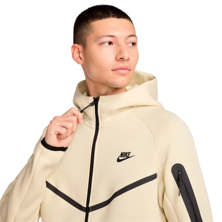 sudadera-nike-m-nk-tch-flc-fz-wr-hoodie-khaki-black-2