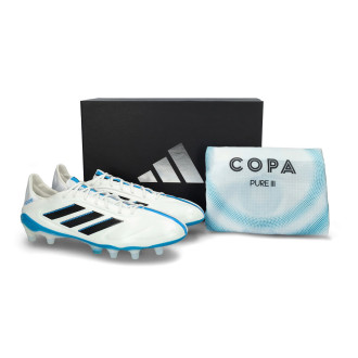 Copa 11 Pure FG Wit-Blauw