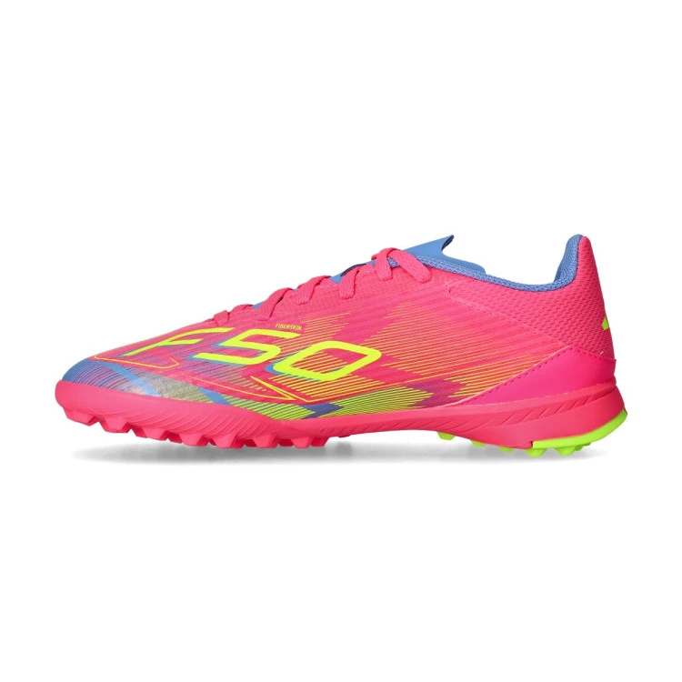 bota-adidas-f50-league-turf-nino-rosa-2