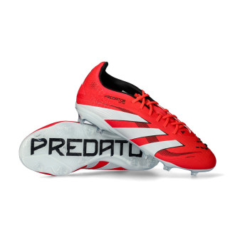 Predator Elite L FG Niño Lucid Red-White-Core Black