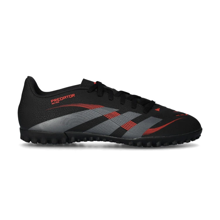 bota-adidas-predator-club-l-turf-core-black-grey-four-lucid-red-1