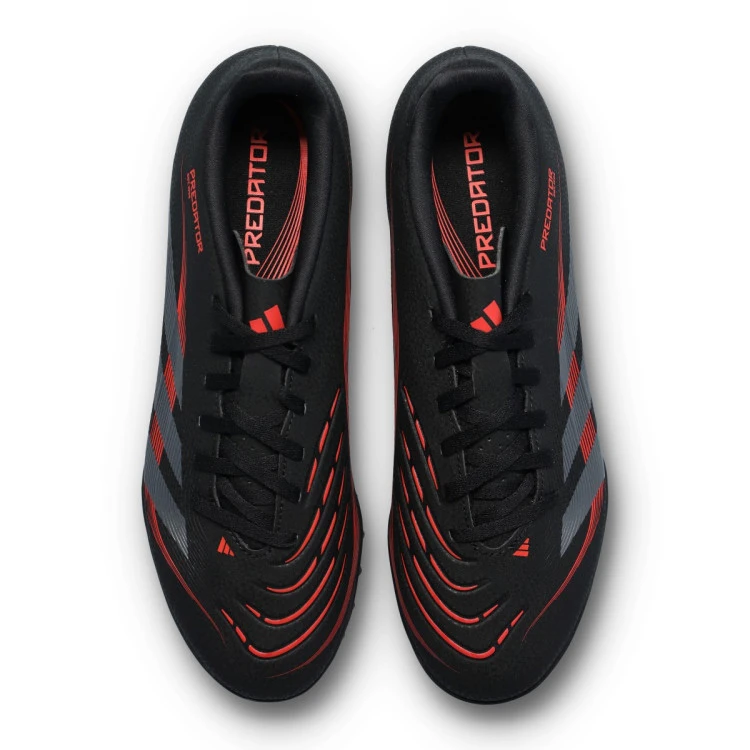 bota-adidas-predator-club-l-turf-core-black-grey-four-lucid-red-5