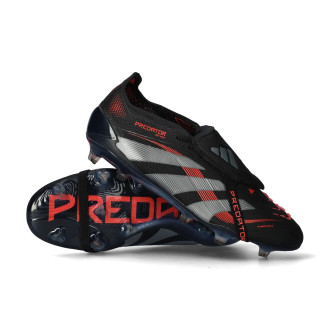 Predator Elite FT FG Core Black-Grey Four-Lucid Red