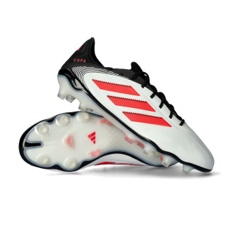 Copa Pure III Elite FG White-Lucid Red-Core Black