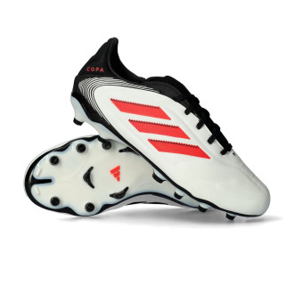 Copa Pure III Elite FG/MG da Bambino White-Lucid Red-Core Black