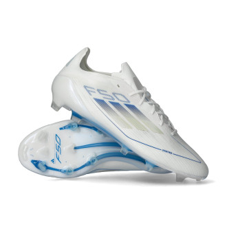 F50 Elite FG White-Pearl Met-White