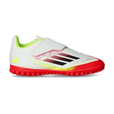 Kinderen F50 Club Klittenband Gras Voetbalschoenen