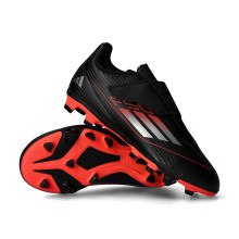 Chaussure de football adidas Enfant F50 Club à scratch FG/MG