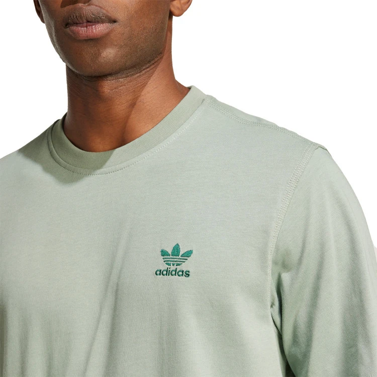 camiseta-adidas-trefoil-essentials-silver-green-2