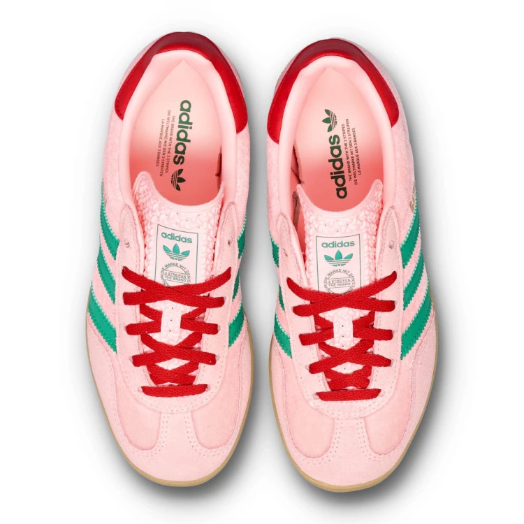 zapatilla-adidas-gazelle-indoor-w-court-green-glow-pink-gum-3-4