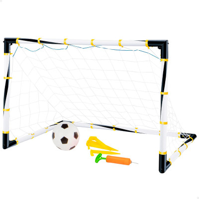 Foldable Football Goal Set  (100x70x70Cm) + Ball + Ball Pump Goal