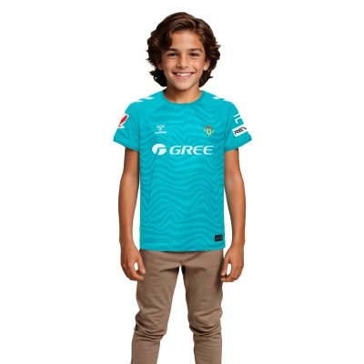 Kids' Real Betis Goalkeeper 2024-2025 Away T-Shirt