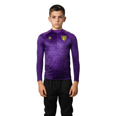 Kids Malaga CF Pre-Match 2024-2025 Sweatshirt