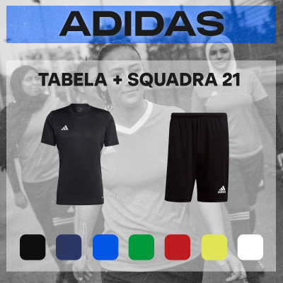Juego Básico Adidas Squadra 21 Pack