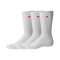 New Balance Patch Logo Crew 3 Pack Socks