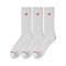 New Balance Patch Logo Crew 3 Pack Socks