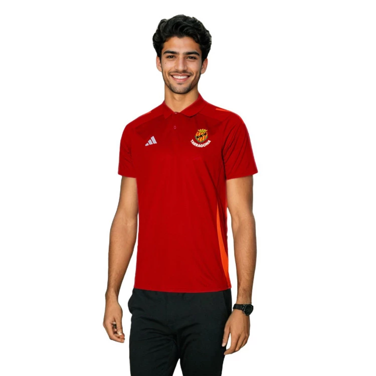 polo-adidas-gimmstic-de-tarragona-paseo-jugadores-2024-2025-team-power-red-6