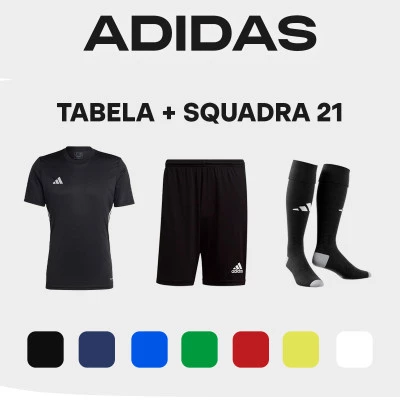 Pack Juego Completo Adidas Squadra 21