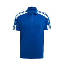 Squadra 21 m/c EQPC Poloshirt Team koningsblauw-Wit