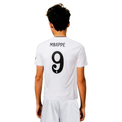 Kids Mbappé Real Madrid 2024-2025 Home Kit 