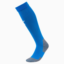 teamLIGA EQPC Voetbalsokken Electric Blue Limonade-Wit