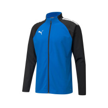 Chaqueta teamLIGA EQPC Electric Blue Lemonade-Black