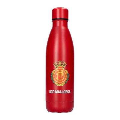 Botella RCD Mallorca Metálica Escudo