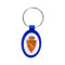 RZ Real Zaragoza-embleem "I Love Zaragoza" Sleutelhanger