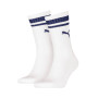 Heritage Crew (2 Pairs)-White - Blue