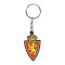 RZ Real Zaragoza PVC Crest Key chain