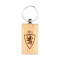 Real Zaragoza Wooden Keyring