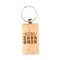 Real Zaragoza Wooden Keyring