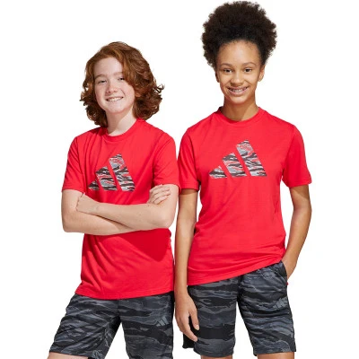 Kids Training Essentials Camo-Print T-Shirt