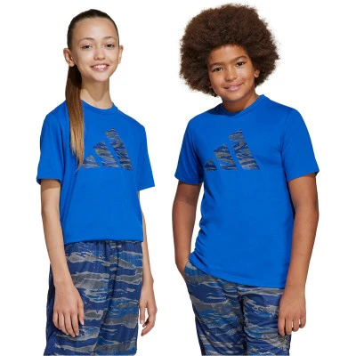 Camiseta Training Essentials Camo-Print Adolescentes