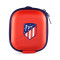 Funda Universal Airpods Roja Escudo Atlético Madrid