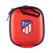 Funda Universal Airpods Roja Escudo Atlético Madrid