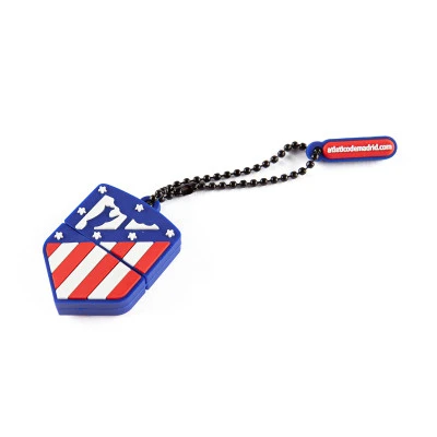 Pendrive 32 Gb en forme d'écusson de l'Atlético Madrid