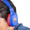 Headphone Bluetooth Azul Escudo FC Barcelona