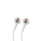 Auricular Cable Blanco Escudo Real Madrid