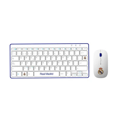 Combo Teclado Inalámbrico + Rato Real Madrid