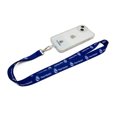 Universele telefoonhanger met blauw embleem van Real Madrid