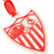 Sevilla FC Crest Shaped Luggage Tag 