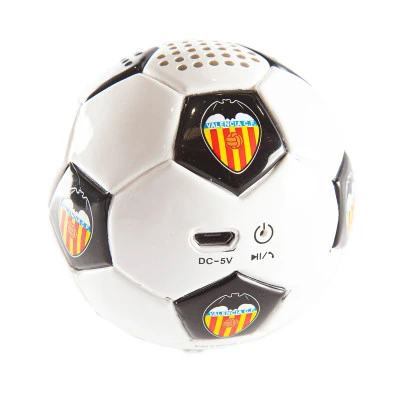 Speaker Balón Blanco Negro Valencia FC