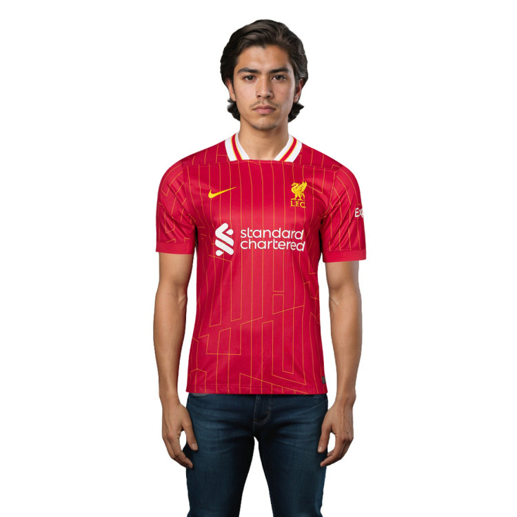 Salah - Liverpool FC Primeiro Equipamento 2024-2025 