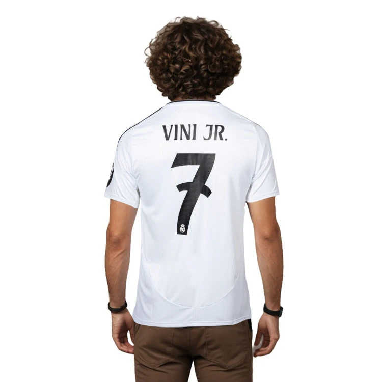 adidas - Camiseta Real Madrid Primera Equipación 2024-2025, Unisex, white, M