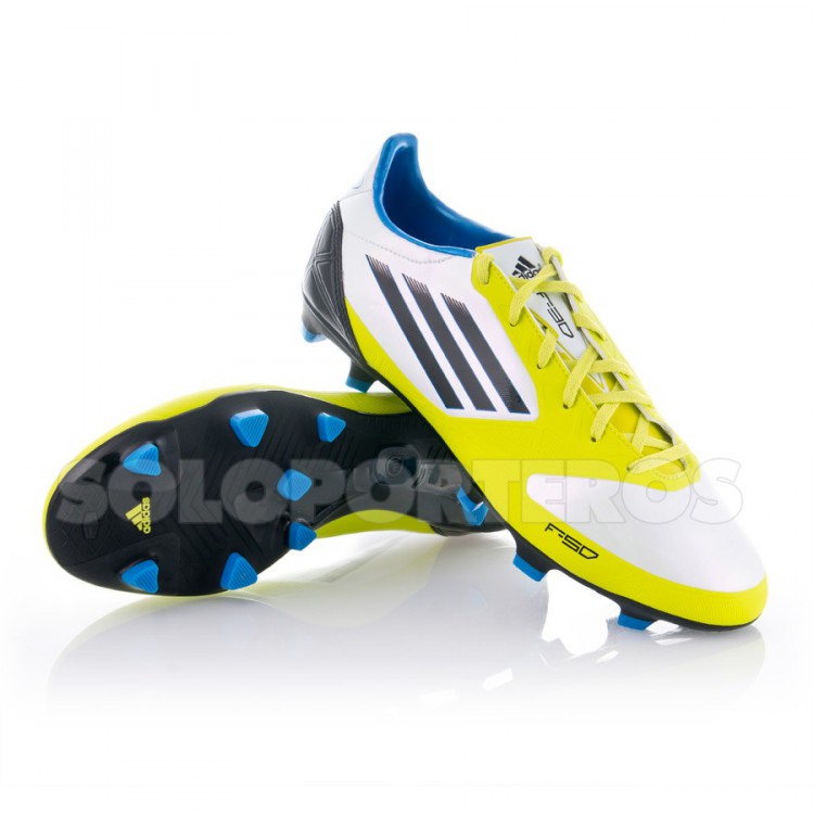 Football Boots adidas F30 TRX FG White-Lime - Football store Fútbol Emotion