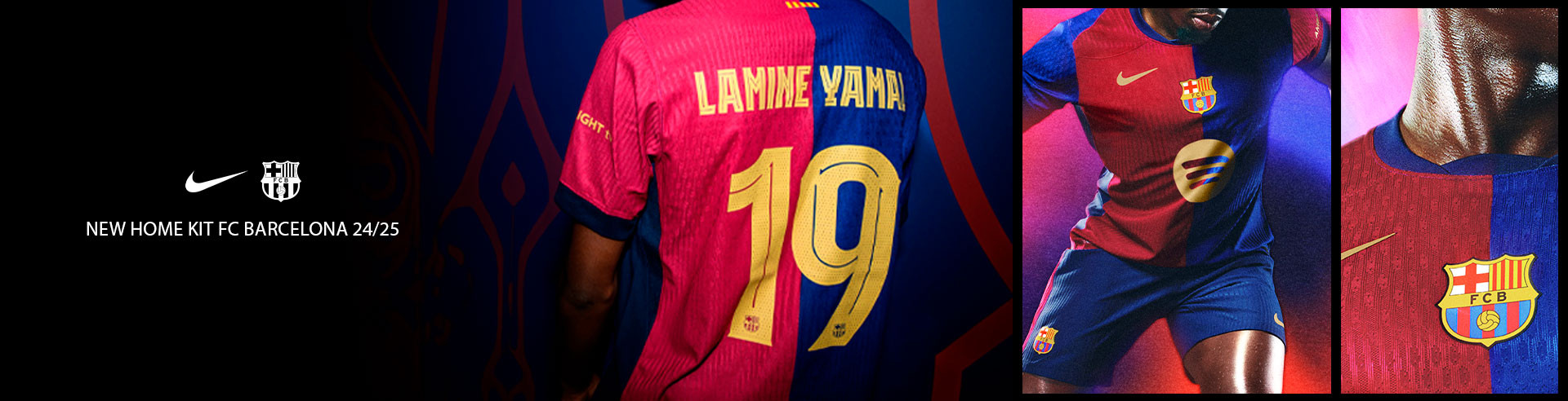 nike fc barcelona new home kit 24 25 es (portada fans)